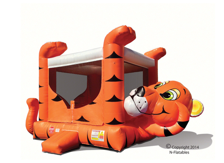 Tiger Inflatable Bouncer