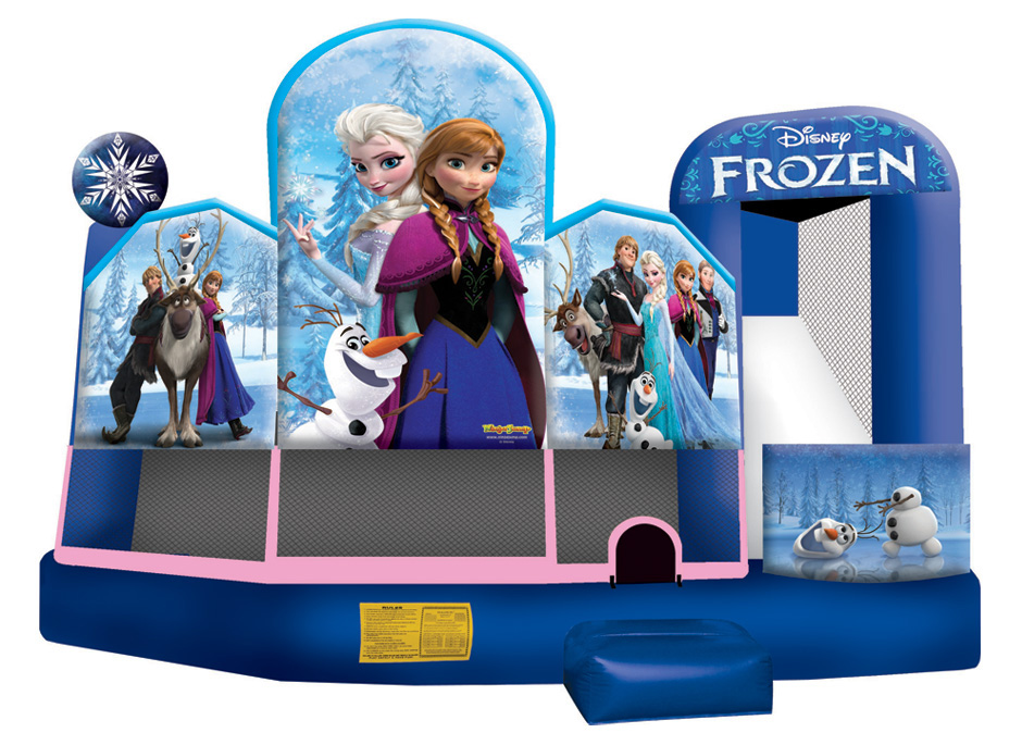 Disney Frozen 5N1 Bounce House and Slide Combo