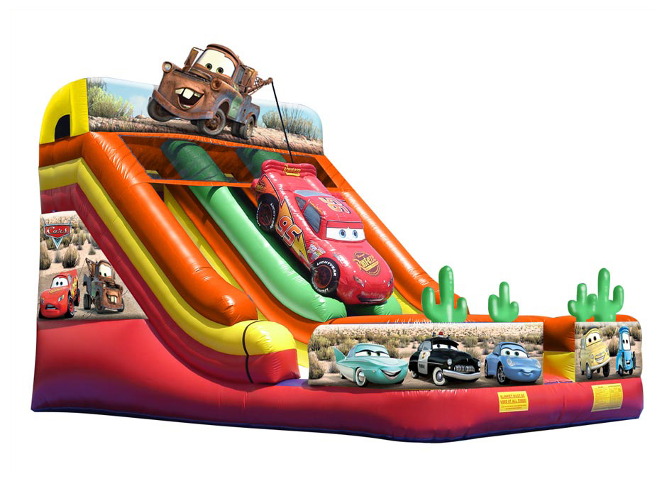 Cars Inflatable Slide Rental