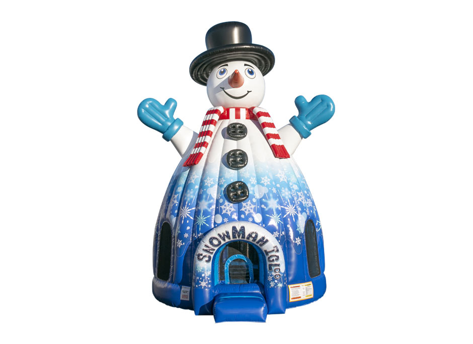 Snowman Igloo Bounce