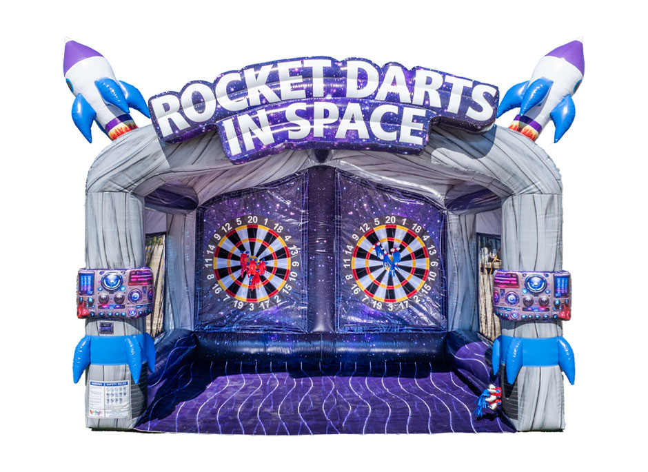 Rocket Darts in Space Dart Throwing Game