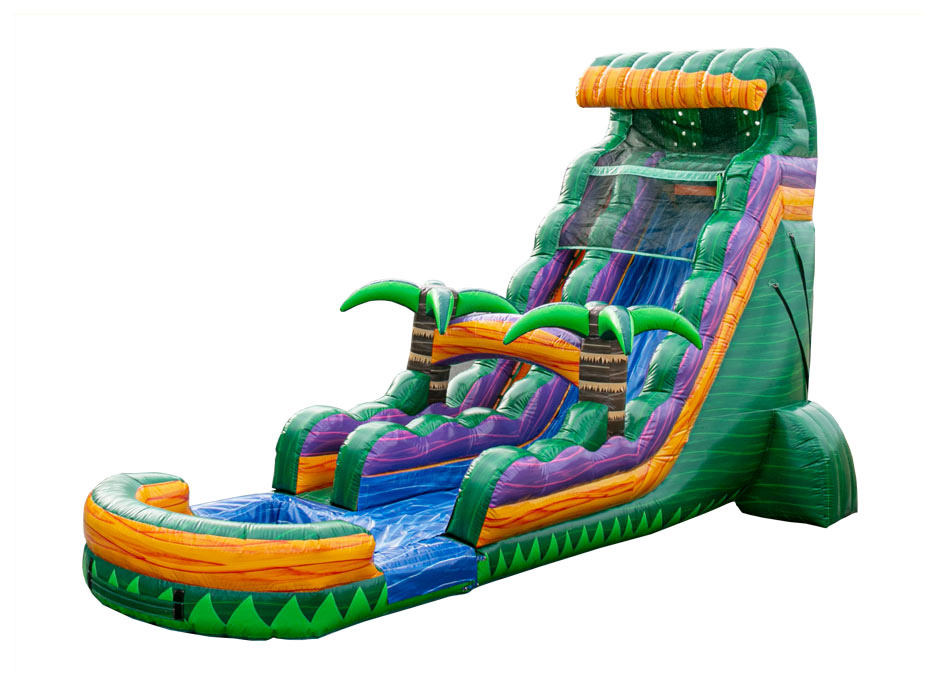 Mardis Gras Falls 24ft Water Slide with Pool